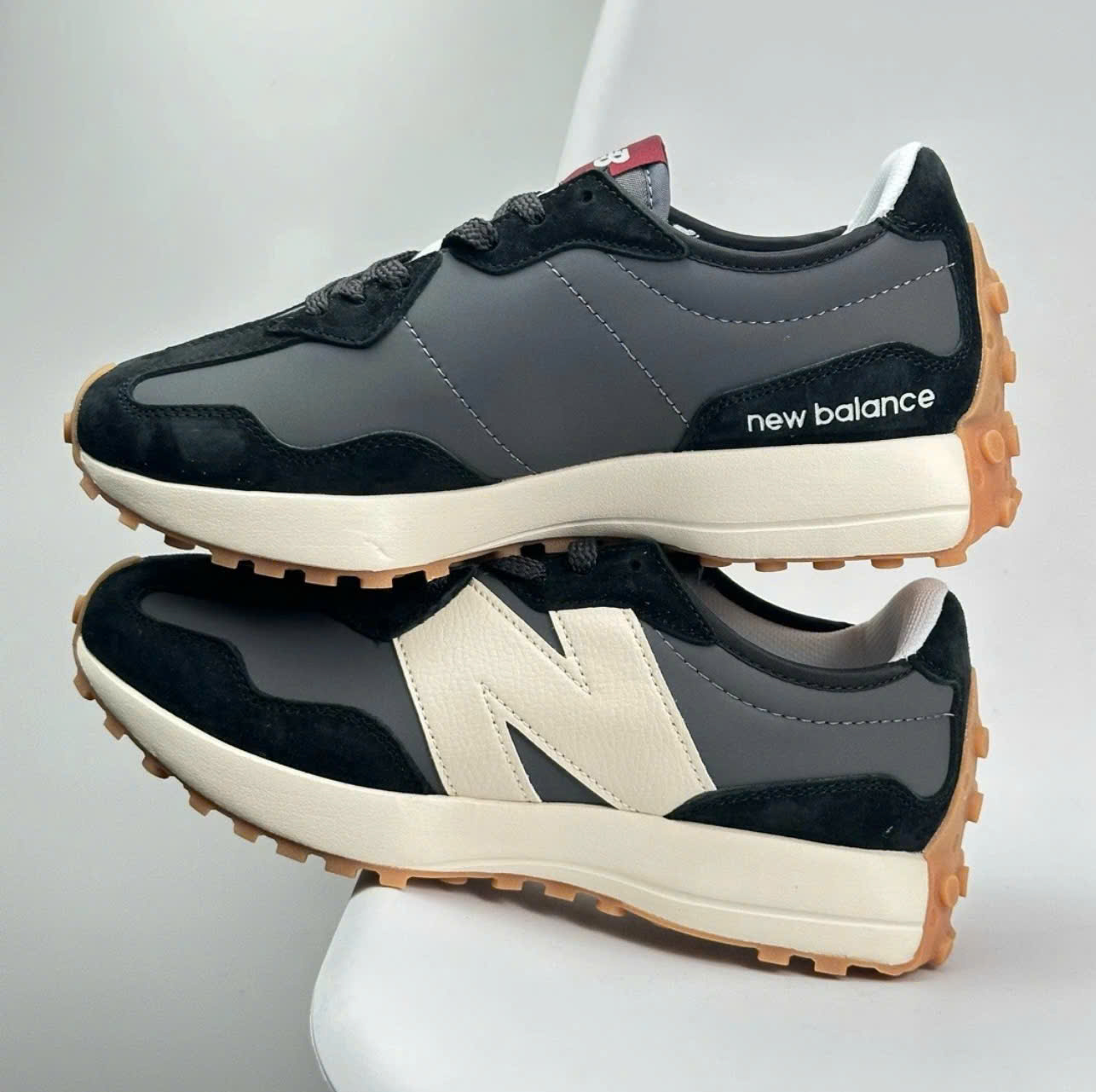 Giày New Balance 327 Black Castlerock Ms327Stc Fullbox Giày New Balance 327 Black Castlerock MS327STC Fullbox