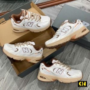Giay New Balance 530 Niko And Mau Trang Nau Giày New Balance 530 Niko And Màu Trắng Nâu