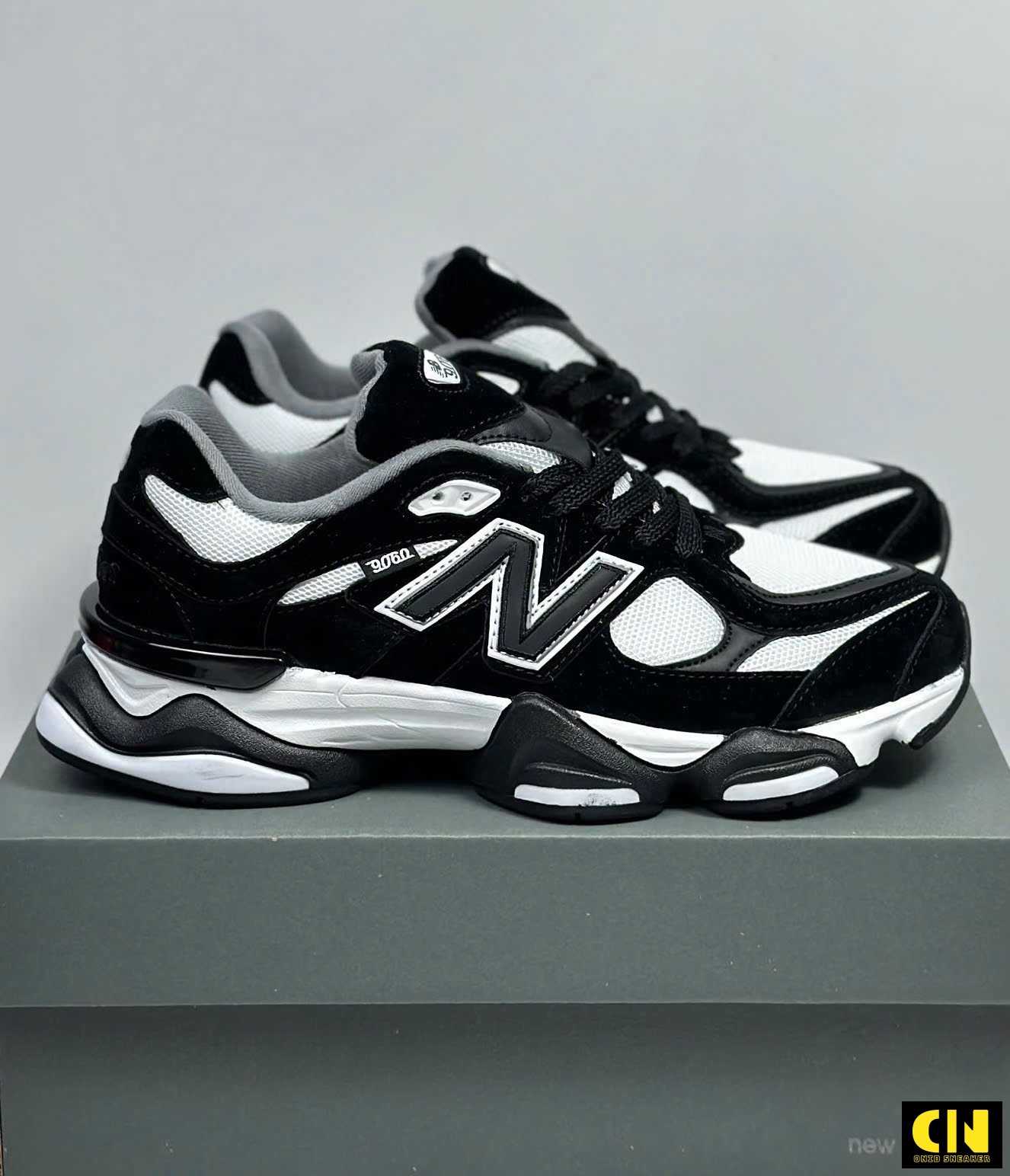 Giày New Balance 9060 Black White Fullbox Giày New Balance 9060 Black White Fullbox