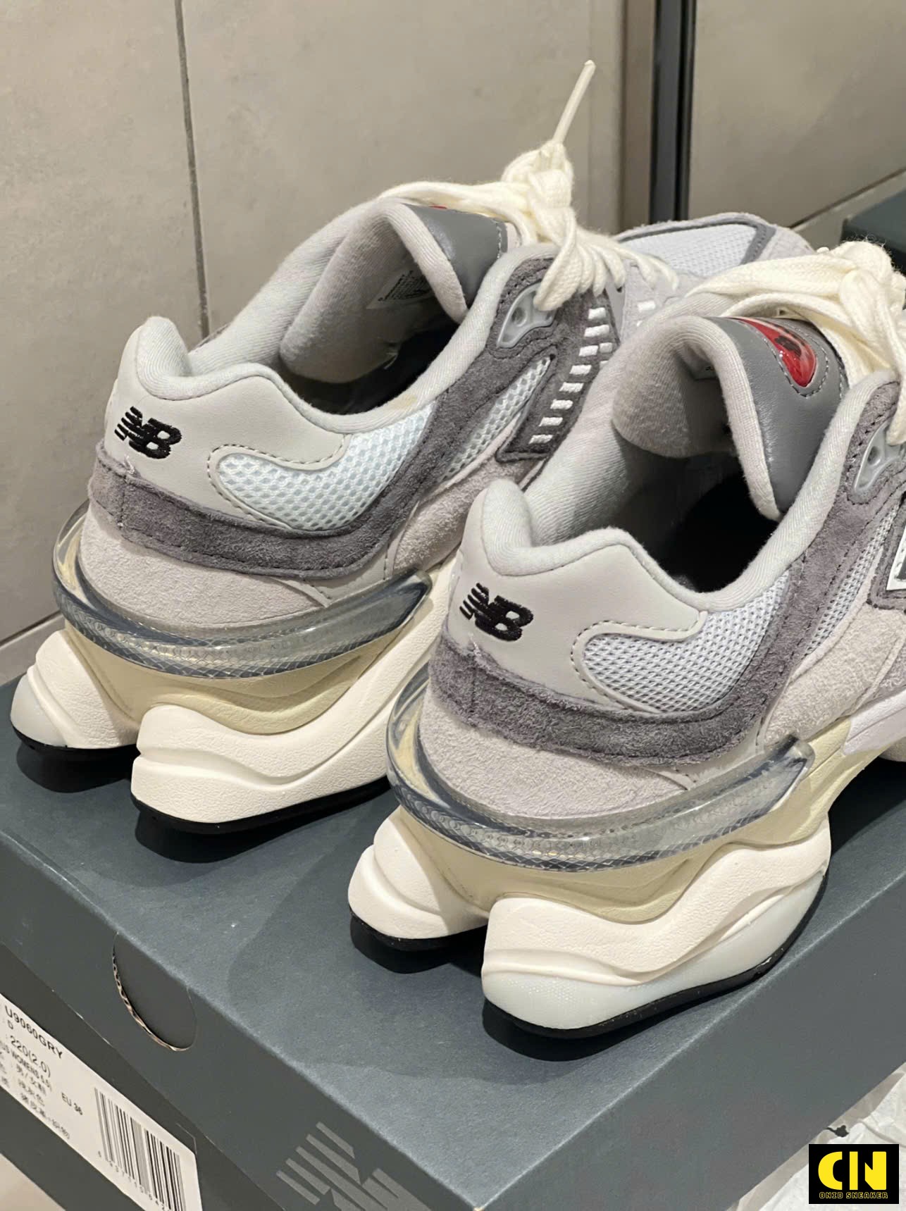 Giày New Balance 9060 Rain Cloud Grey Đế To Giày New Balance 9060 Rain Cloud Grey Đế To