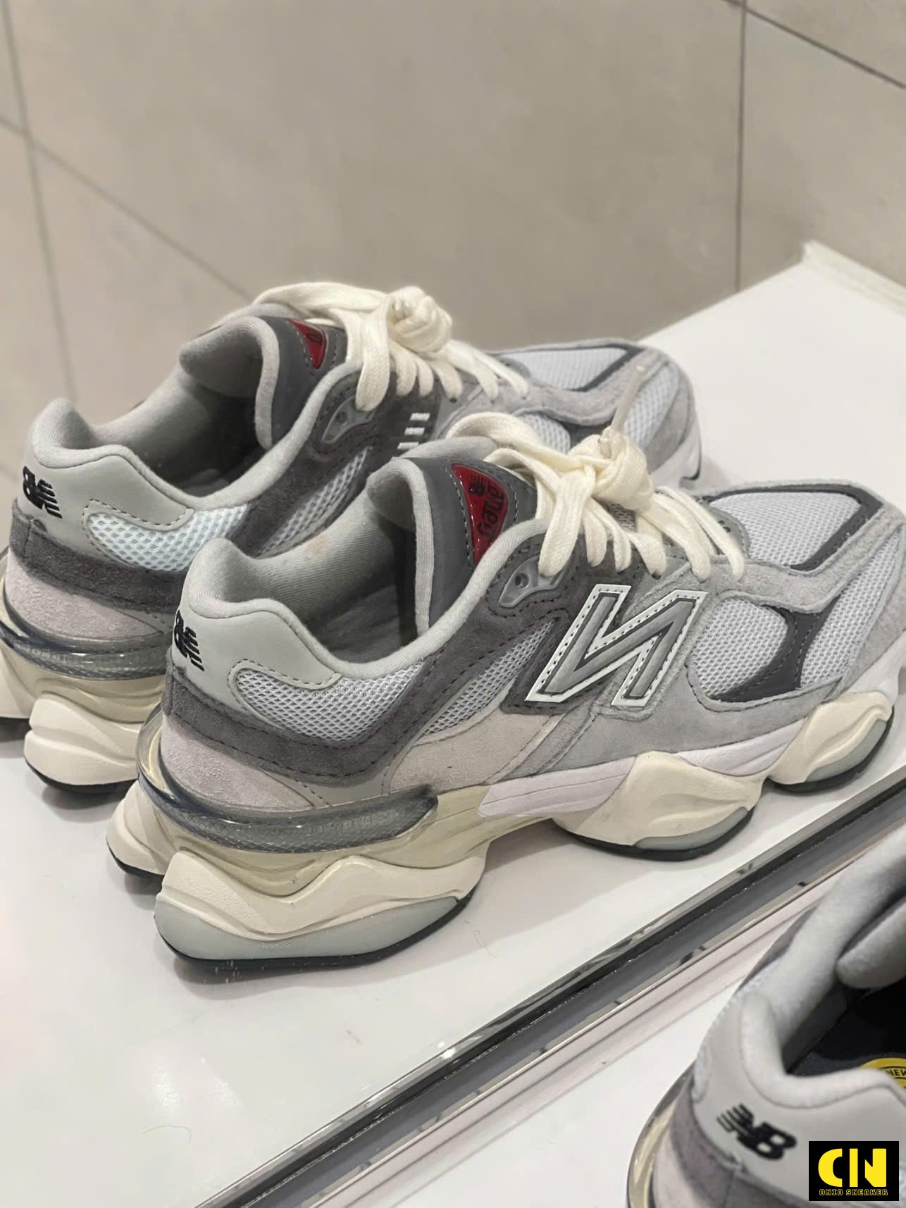 Giày New Balance 9060 Rain Cloud Grey White Giày New Balance 9060 Rain Cloud Grey White