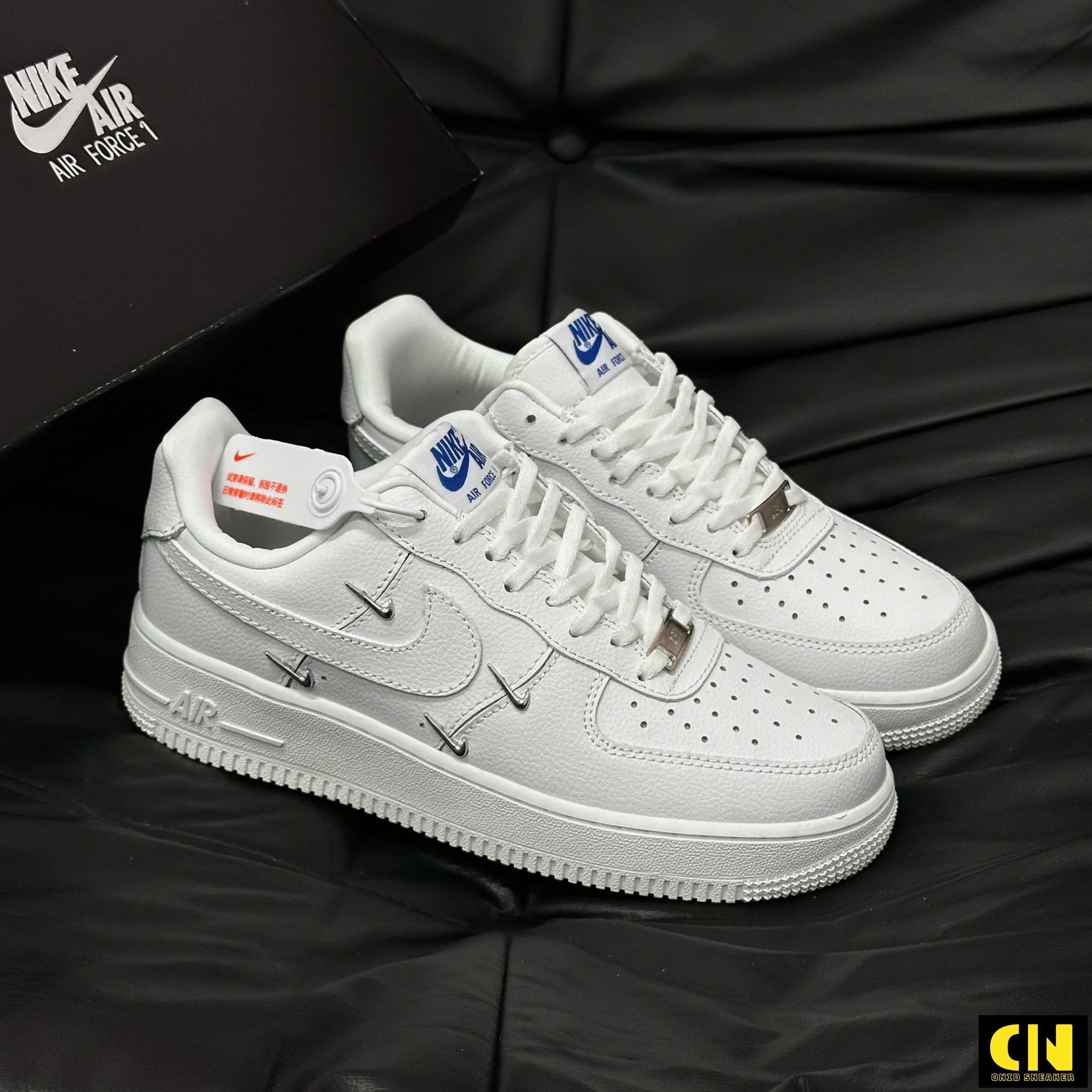 Giày Nike Af1 Low Sisterhood White Metallic Silver Giày Nike AF1 Low Sisterhood White Metallic Silver