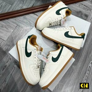 Giày Nike Air Force 1 Cream White Beige Green Gum