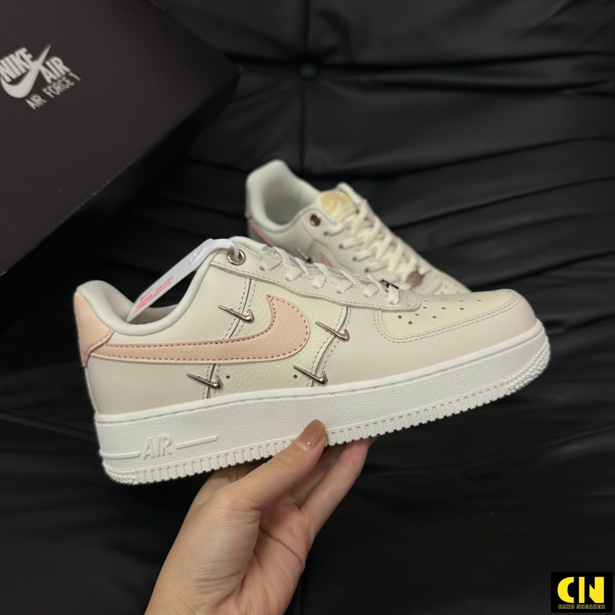 Giày Nike Air Force 1 Low '07 Rose Gold Kem Hồng Giày Nike Air Force 1 Low '07 Rose Gold Kem Hồng