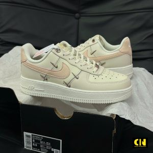Giay Nike Air Force 1 Low Sisterhood Rose Gold Kem Hong Fullbox Giày Nike Air Force 1 Low Sisterhood Rose Gold Kem Hồng Fullbox