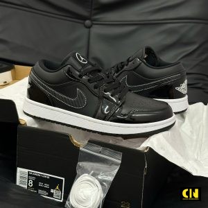 Giay Nike Air Jordan 1 Low All Star 2021 Den Bong Giày Nike Air Jordan 1 Low All Star 2021 Đen Bóng