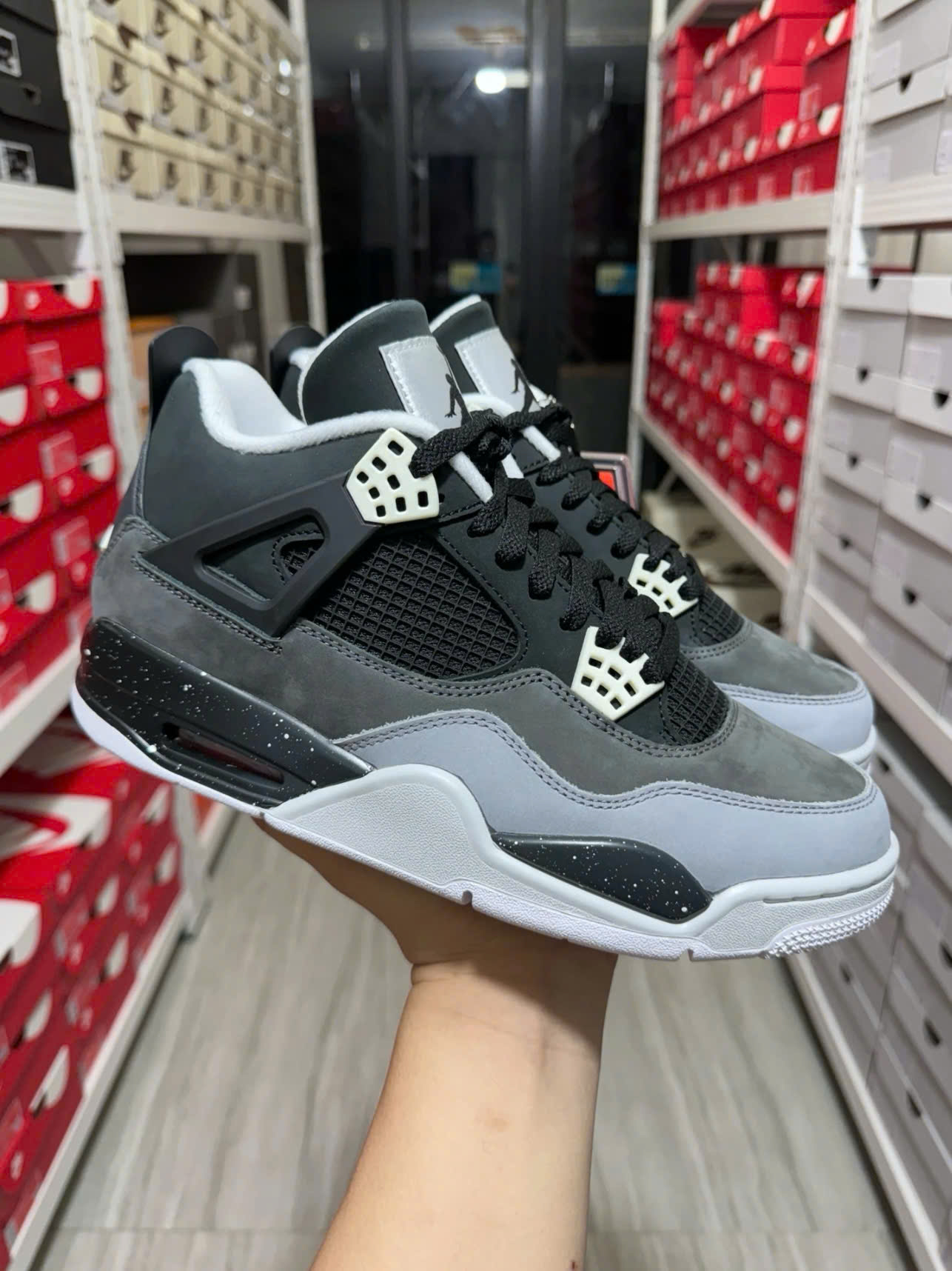 Giày Nike Air Jordan 4 Retro Fear Fullbox Giày Nike Air Jordan 4 Retro Fear Fullbox