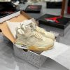 Giay Nike Air Jordan 4 Retro Off White Sail Giày Nike Air Jordan 4 Retro Off-White Sail
