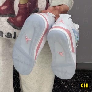 Giay Nike Air Jordan 4 Retro Valentines Day Xanh Hong Giày Nike Air Jordan 4 Retro Valentines Day Xanh Hồng