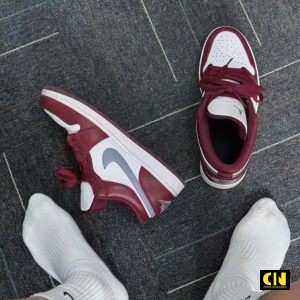 Giay Nike Jordan 1 Low Bordeaux Red Giày Nike Jordan 1 Low Bordeaux Red