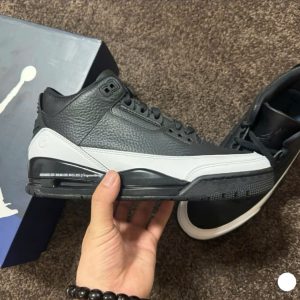 Giay Nike Jordan 3 Fragment Form Chuan Full Box Den Trang Giày Nike Jordan 3 Fragment Form Chuẩn Full Box Đen Trắng