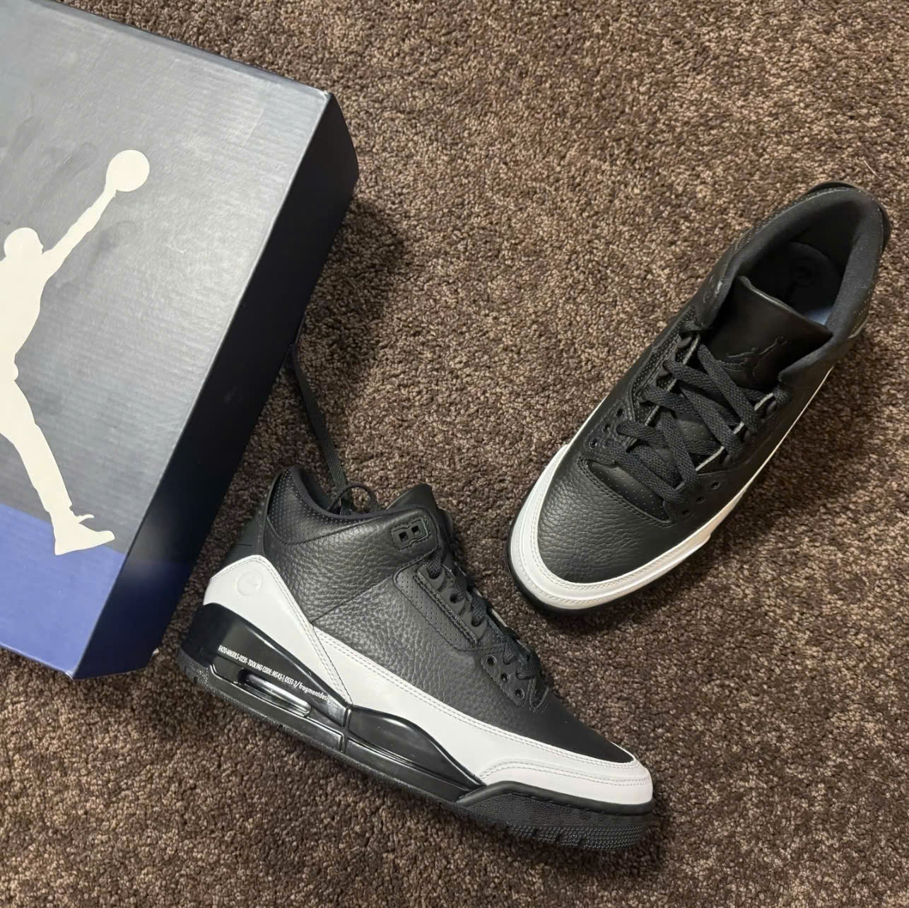 Giày Nike Jordan 3 Fragment Form Chuẩn Full Box Giày Nike Jordan 3 Fragment Form Chuẩn Full Box