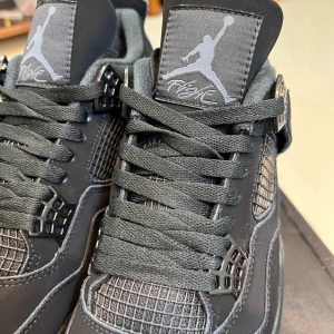 Giay Nike Jordan 4 Full Den Giày Nike Jordan 4 Full Đen