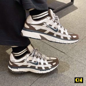 Giay Nike P 6000 Baroque Brown Mau Nau Trang Giày Nike P-6000 Baroque Brown Màu Nâu Trắng