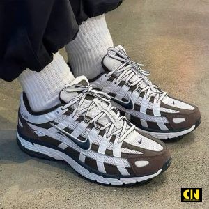 Giay Nike P 6000 Baroque Brown Mau Nau Trang Unisex Giày Nike P-6000 Baroque Brown Màu Nâu Trắng Unisex