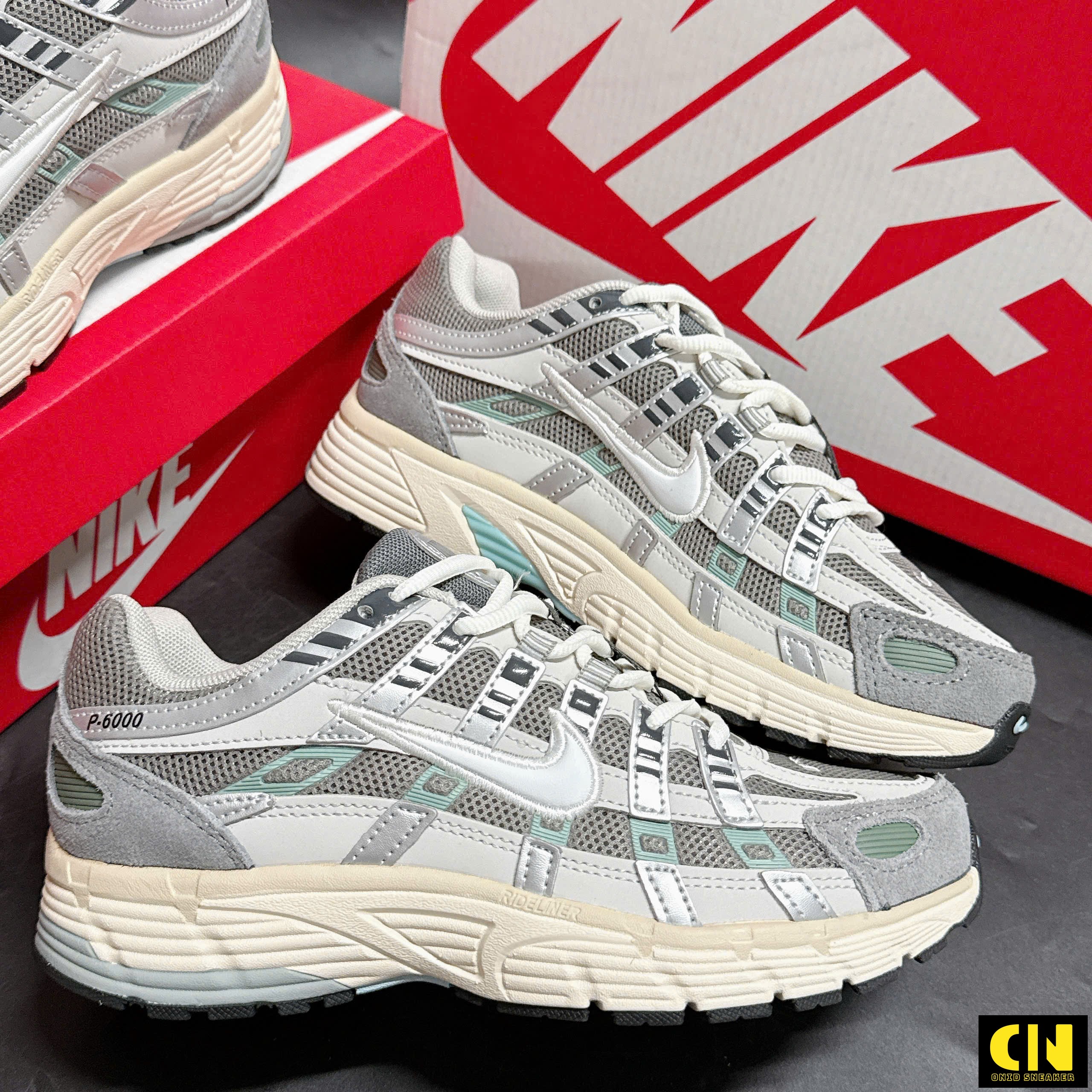 Giày Nike P-6000 Flat Pewter Light Bule Giày Nike P-6000 Flat Pewter Light Bule