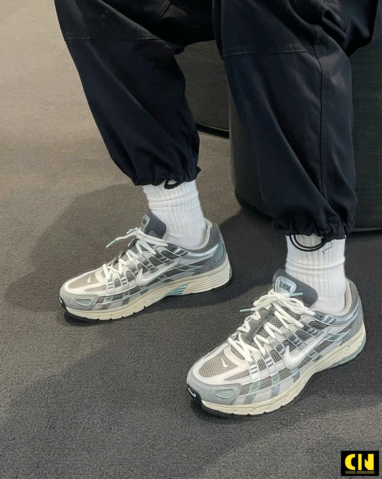 Giày Nike P-6000 Flat Pewter White Gray Giày Nike P-6000 Flat Pewter White Gray