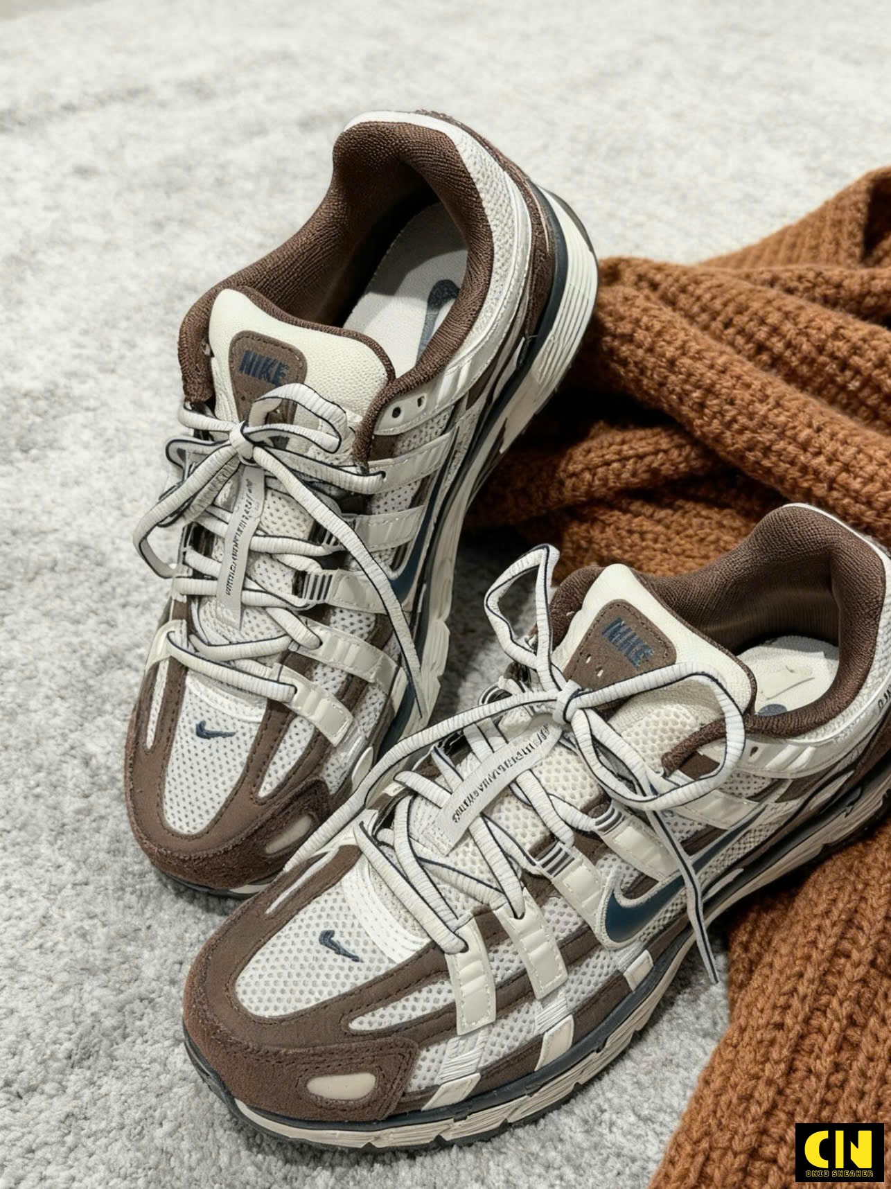 Giày Nike P-6000 Nâu Baroque Brown Metallic Kiểu Dáng Retro Giày Nike P-6000 Nâu Baroque Brown Metallic Kiểu Dáng Retro
