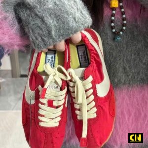 Giay Nike X Jacquemus Moon University Red Brown Giày Nike x Jacquemus Moon University Red Brown