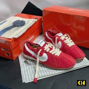 Giày Nike x Jacquemus Moon University Red Đế Nâu Fullbox