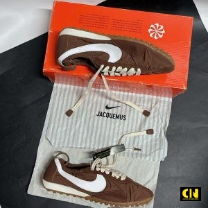 Giay Nu Nike X Jacquemus Moon Mau Nau Phoi Do Vintage Giày Nữ Nike x Jacquemus Moon Màu Nâu Phối Đồ Vintage