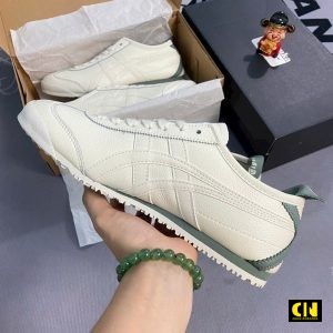 Giay Onitsuka Tiger Mexico 66 Kem Phoi Xanh Reu Nhat Giày Onitsuka Tiger Mexico 66 Kem Phối Xanh Rêu Nhạt