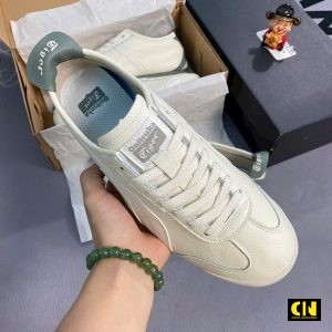 Giay Onitsuka Tiger Mexico 66 Mau Trang Kem Soc Xanh Mint Giày Onitsuka Tiger Mexico 66 Màu Trắng Kem Sọc Xanh Mint