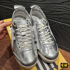 Giay Onitsuka Tiger Mexico 66 Silver Off White Ban De Cao Giày Onitsuka Tiger Mexico 66 Silver Off White Bản Đế Cao