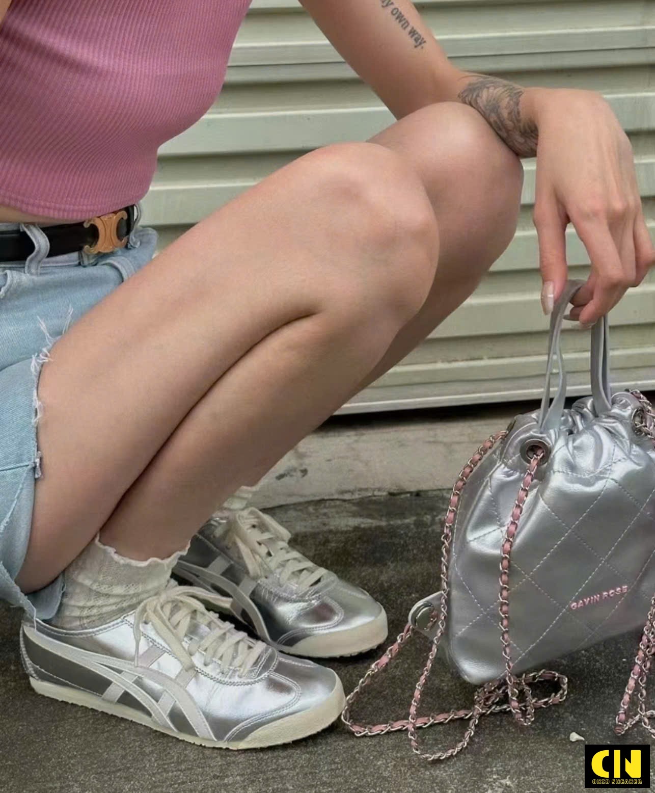Giày Onitsuka Tiger Mexico 66 Silver Off White Giày Onitsuka Tiger Mexico 66 Silver Off White