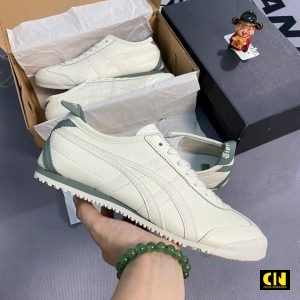 Giay Onitsuka Tiger Unisex Mexico 66 Cream Sage Green Giày Onitsuka Tiger Unisex Mexico 66 Cream Sage Green
