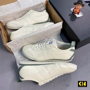 Giay Onitsuka Tiger Unisex Mexico 66 Cream Trang Xanh Mint Giày Onitsuka Tiger Unisex Mexico 66 Cream Trắng Xanh MInt