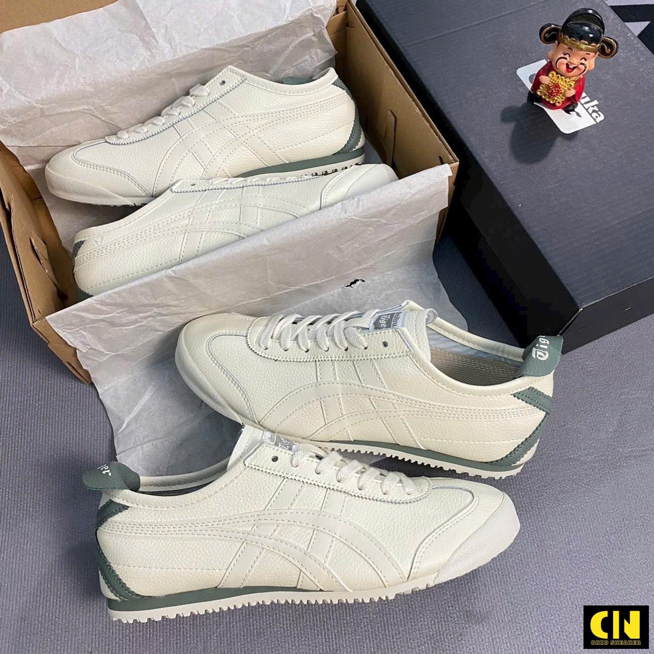 Giày Onitsuka Tiger Unisex Mexico 66 Cream Giày Onitsuka Tiger Unisex Mexico 66 Cream