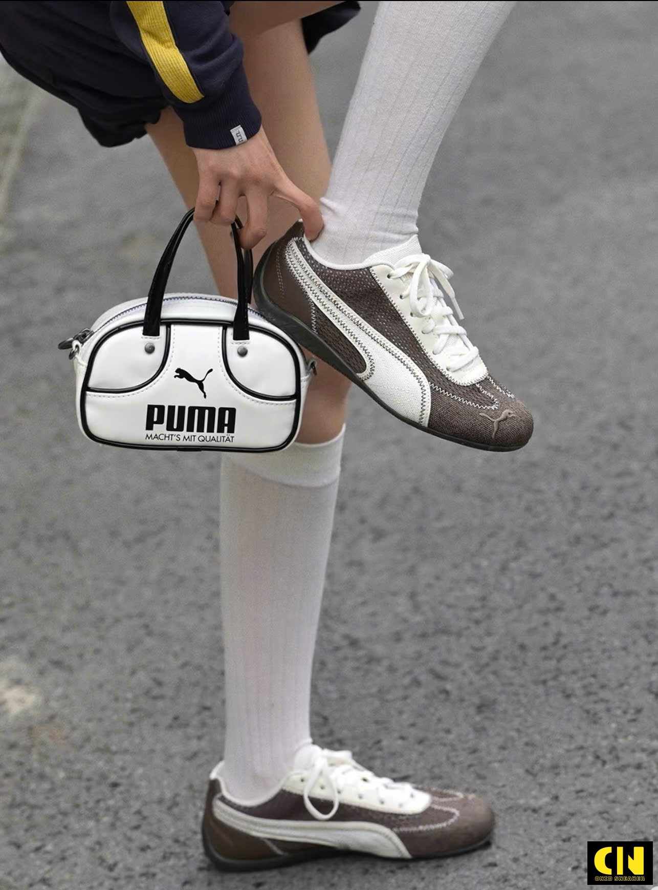 Giày Puma Speedcat Ere Brown Cream Giày Puma Speedcat Ere Brown Cream