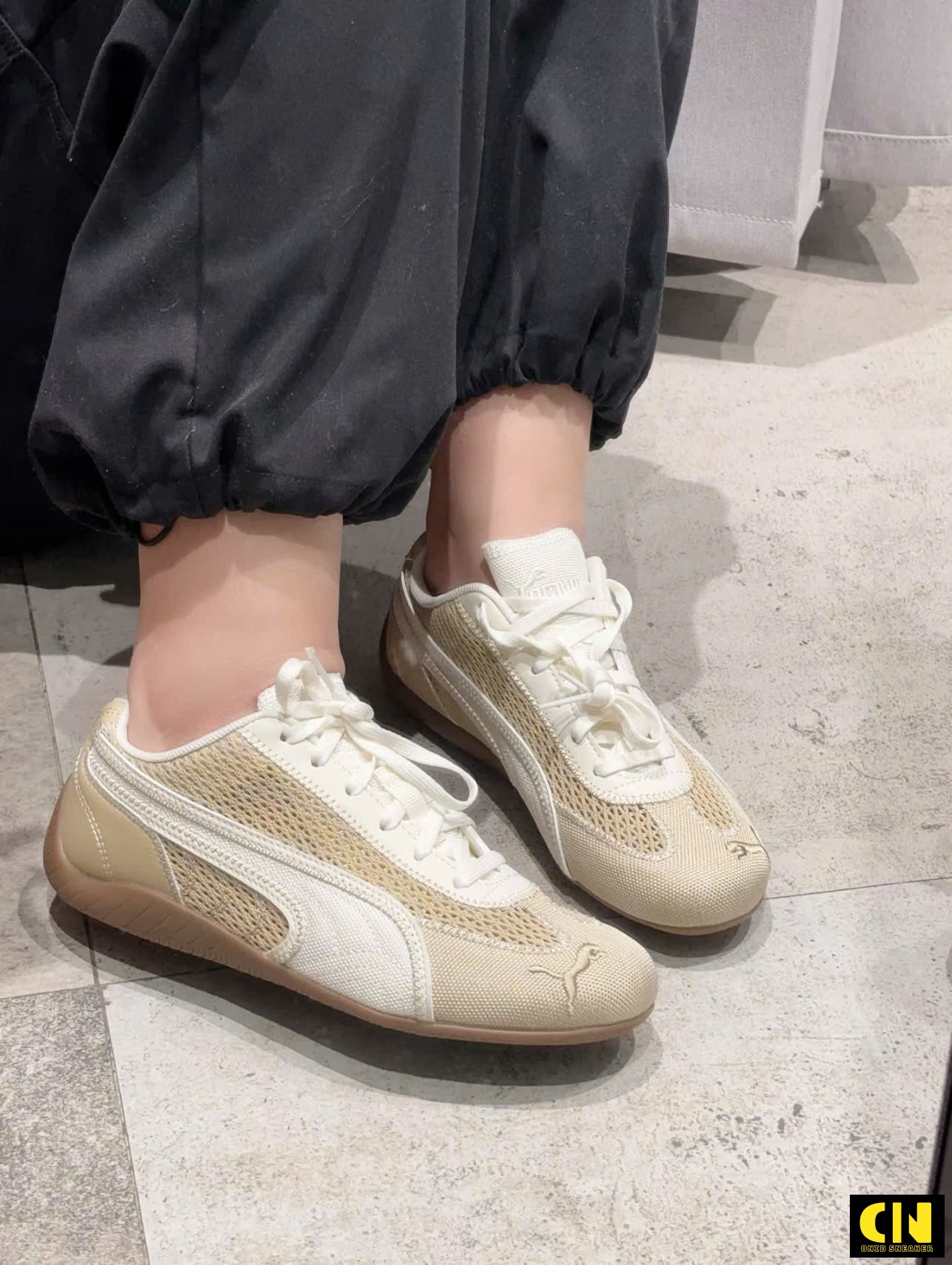 Giày Puma Speedcat Og Aere Beige Nâu Đế Gum Giày Puma Speedcat OG Aere Beige Nâu Đế Gum