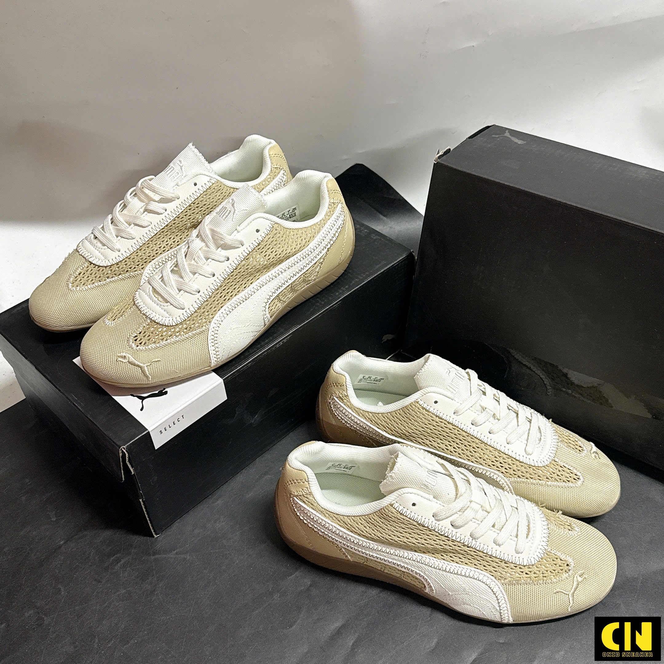 Giày Puma Speedcat Og Aere Beige Giày Puma Speedcat OG Aere Beige
