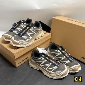 Giay Salomon Xt6 Kangaroo Mau Kem Nau Giày Salomon XT6 Kangaroo Màu Kem Nâu