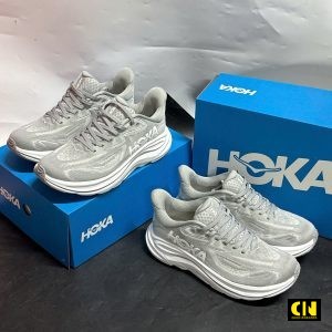 Giay Sneaker Hoka Clifton 10 Stellar Grey Giày Sneaker HOKA Clifton 10 Stellar Grey