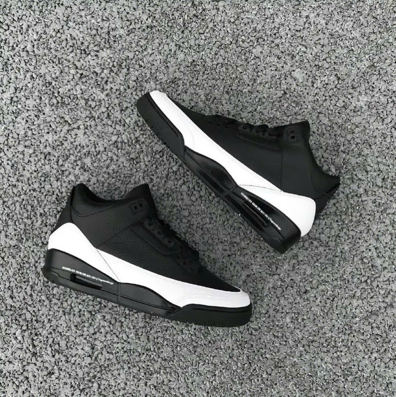 Giày Sneaker Jordan 3 Retro Fragment Đen Trắng Giày Sneaker Jordan 3 Retro Fragment Đen Trắng