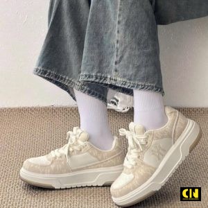 Giay Sneaker Mlb Chunky Liner Denim Mono New York Yankees Giày Sneaker MLB Chunky Liner Denim Mono New York Yankees