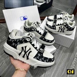 Giay Sneaker Mlb Korea Chunky Liner Mid Classic Monogram Ny Yankees Giày Sneaker MLB Korea Chunky Liner Mid Classic Monogram NY Yankees