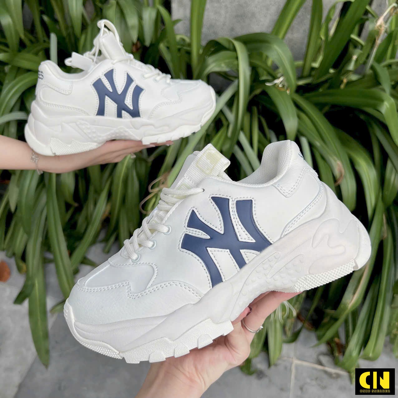 Giày Sneaker Mlb Korea Chunky Window New York Yankees Giày Sneaker MLB Korea Chunky Window New York Yankees
