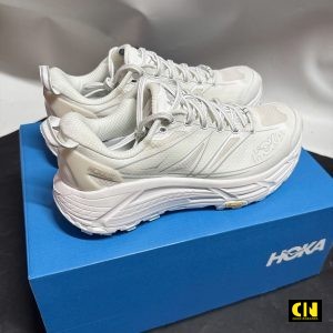 Giay Sneaker Nam Nu Hoka Mafate Speed 2 Trang Giày Sneaker Nam Nữ HOKA Mafate Speed 2 Trắng