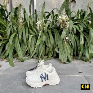 Giay Sneaker Nam Nu Mlb Bigball Chunky Ny White Navy Giày Sneaker Nam Nữ MLB BigBall Chunky NY White Navy