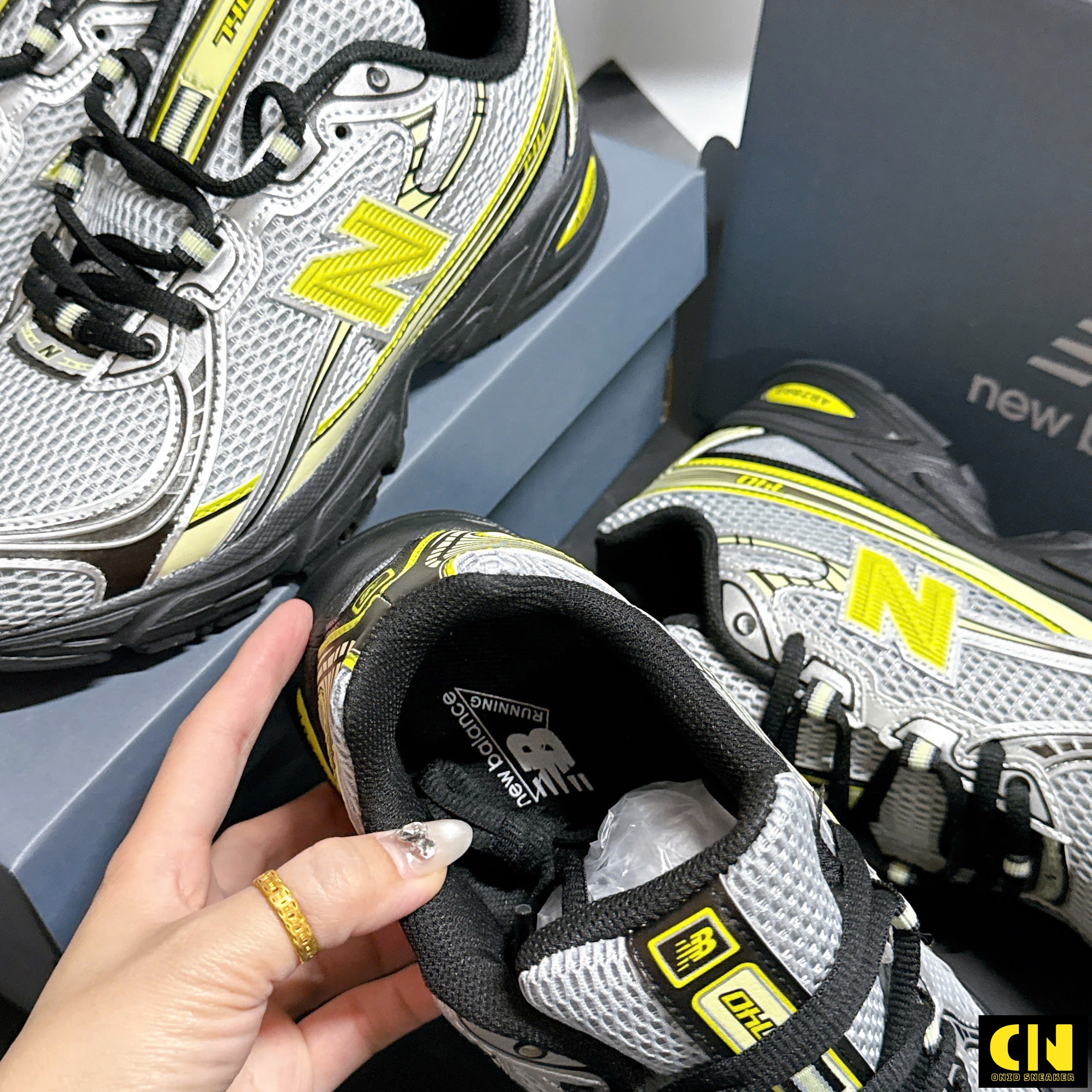 Giày Sneaker Nam Nữ New Balance 740 Sea Salt Phantom Firefly Bản Chuẩn Đẹp Giày Sneaker Nam Nữ New Balance 740 Sea Salt Phantom Firefly Bản Chuẩn Đẹp