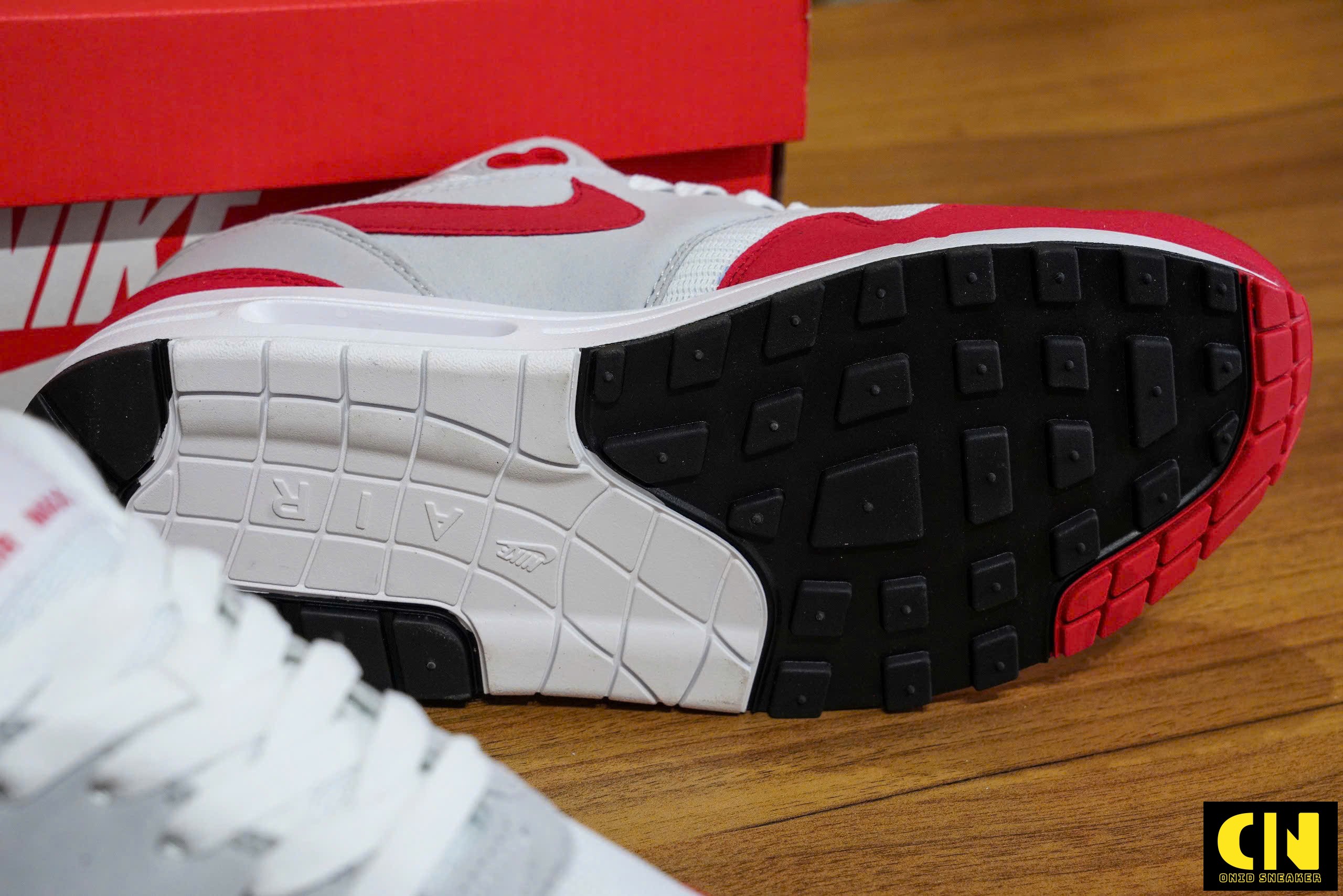 Giày Sneaker Nam Nữ Nike Air Max 1 Anniversary Red Giày Sneaker Nam Nữ Nike Air Max 1 Anniversary Red