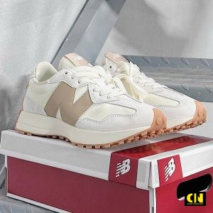 Giay Sneaker New Balance 327 Moonbeam Driftwood Logo N Nau Giày Sneaker New Balance 327 Moonbeam Driftwood Logo N Nâu