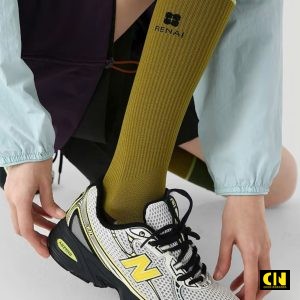 Giay Sneaker New Balance 740 Sea Salt Phantom Firefly Gray Yellow Giày Sneaker New Balance 740 Sea Salt Phantom Firefly Gray Yellow