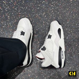 Giay Sneaker Nike Air Jordan 4 Retro Og Sail Giày Sneaker Nike Air Jordan 4 Retro OG Sail