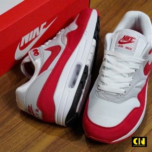 Giay Sneaker Nike Air Max 1 Anniversary Red Trang Do Giày Sneaker Nike Air Max 1 Anniversary Red Trắng Đỏ