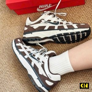 Giay Sneaker Nike P6000 Baroque Brown Nau Bac Unisex Giày Sneaker Nike P6000 Baroque Brown Nâu Bạc Unisex